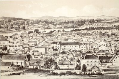 Brisbane, from The History of Australasia by David Blair, 1879 by Australian School