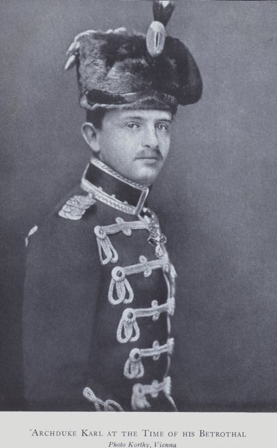 Archduke Karl, Later Charles I, Emperor of Austria by Austrian Photographer