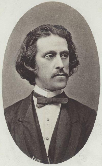 Portrait of Josef Strauss by Austrian Photographer