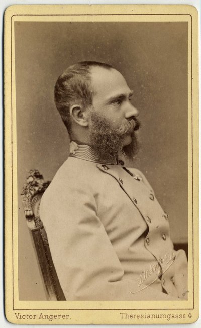 Portrait of The Emperor Francois Joseph of Austria (1830-1916) and King of Hungary (1867-1916), from the house of Habsburg-Lorraine. Photograph of the Victor Angerer workshop in Vienna. by Austrian Photographer