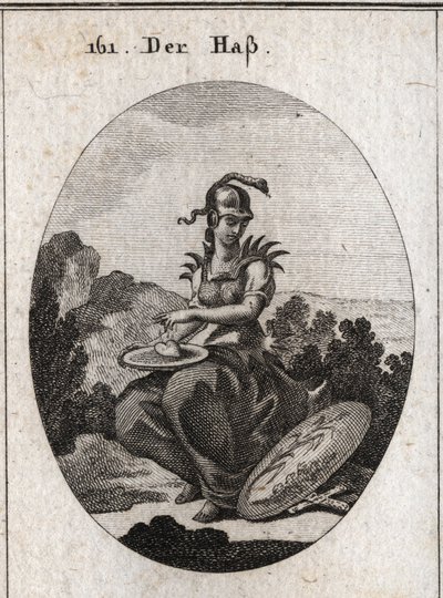 Allegory of Hatred by Austrian School