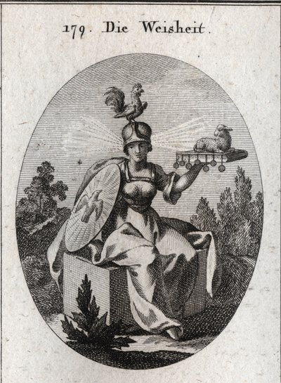 Allegory of Wisdom by Austrian School