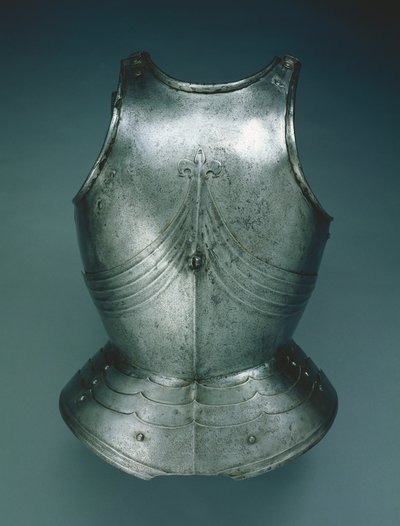 Gothic breastplate, Innsbruck, late 15th century by Austrian School