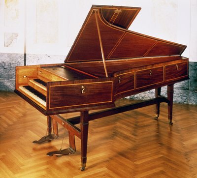 Harpsichord belonging to Franz Joseph Haydn by Austrian School