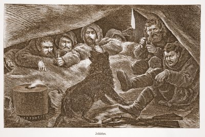 Life in the tent, 1896 by Austrian School