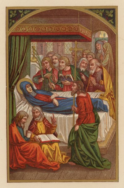 Death of the Blessed Virgin Mary by Austrian School
