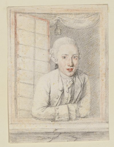 Portrait of Prince Albert Casimir August von Sachsen-Teschen, founder of the Albertina by Austrian School