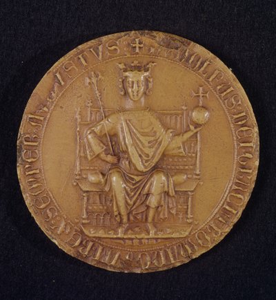 Seal of Rudolf I of Habsbourg by Austrian School