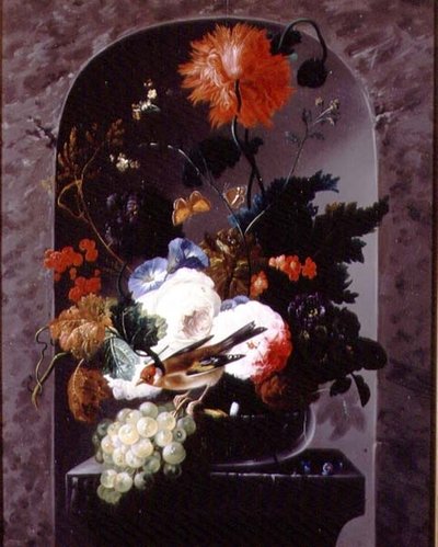Still Life with a Finch by Austrian School
