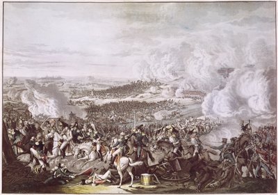 The Flight of Napoleon after the Battle of Waterloo by Austrian School