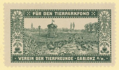 Zoo Fund, Gablonz, Bohemia by Austrian School