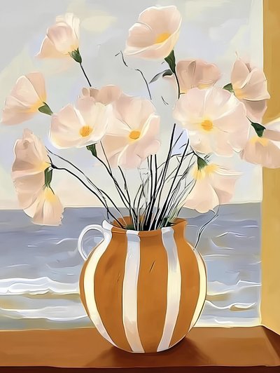 Coastal Window Blooms by Avanesova Elena