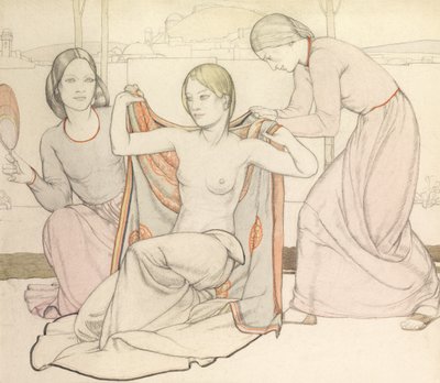 The Bathers by Averil Mary Burleigh