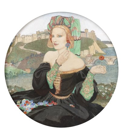 The Chria, c.1929 (detail) by Averil Mary Burleigh