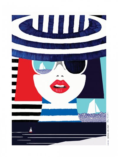 Sea Gazing: Riviera Style by Awol Art Alex