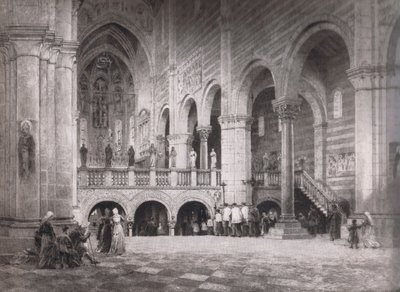 The Church of San Zeno, Bibbys Annual by Axel Haig