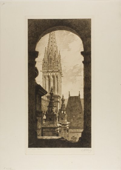 St. Pierre, Caen by Axel Herman Haig