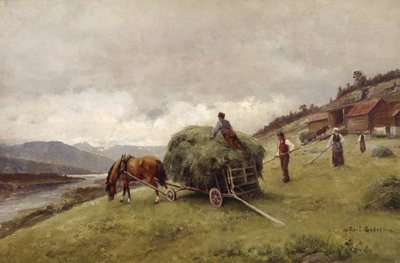 Driving Hay by Axel Hjalmar Ender