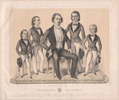 Group The family of artists Cottrely by Axel Jakob Salmson
