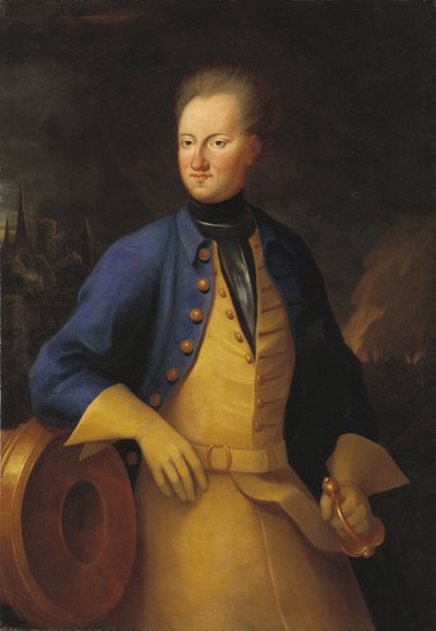 Portrait of King Charles XII of Sweden by Axel Sparre