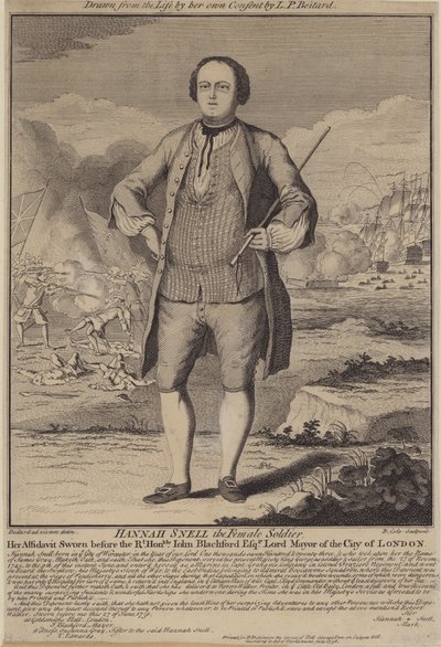 Hannah Snell, the Female Soldier by B. Cole