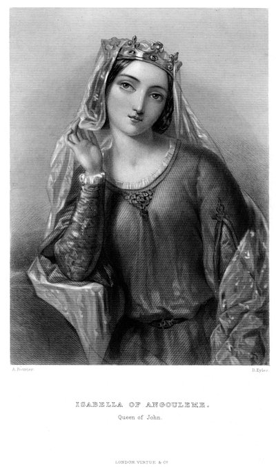 Isabella of Angouleme, Queen Consort to King John by B. Eyles