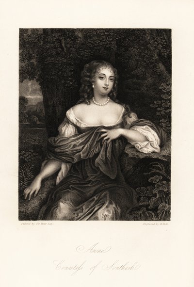 Portrait of Anne Carnegie, Countess of Southesk by B. Holl