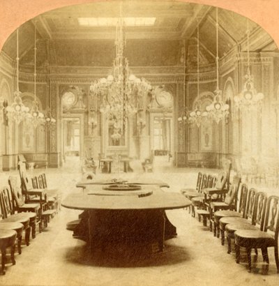 The Main Hall in Gambling House at Monte Carlo, 1897 by B. W. Kilburn