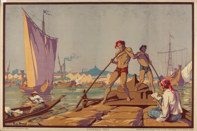 Rangoon Port, from the series 