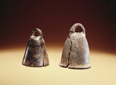 Horse bells, from Babylon, Iraq, c.700 BC by Babylonian