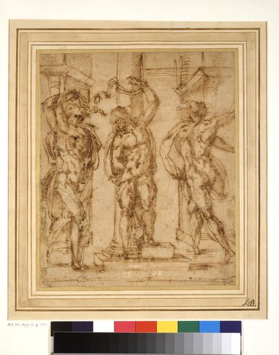The Flagellation by Baccio Bandinelli