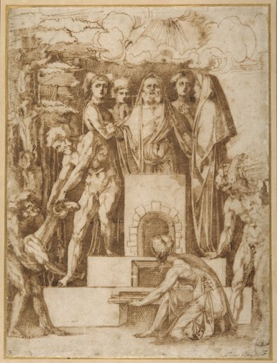 The Sacrifice of Noah by Baccio Bandinelli
