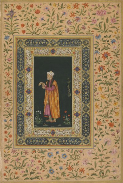 Portrait of Itimad Al-dawla, Mughal Dynasty by Balchand (attr. to)