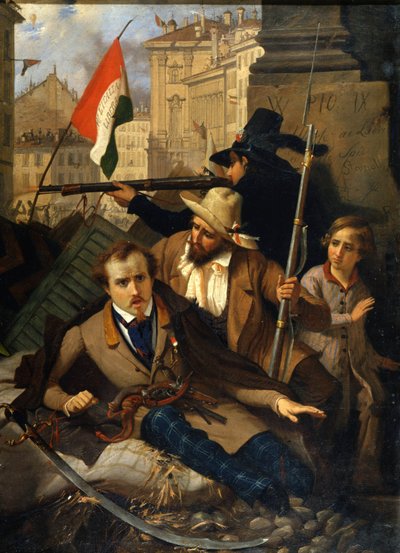 Risorgimento: The Five Days of Milan (Cinque giornate di Milano) (18-22 March 1848): this is one of the first episodes of the Revolutions of 1848 (part of the First Italian War of Independence) that saw the rise of the Milanese population insurgent against by Baldassare Verazzi
