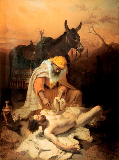 The Samaritan of the Gospel by Baldassare Verazzi