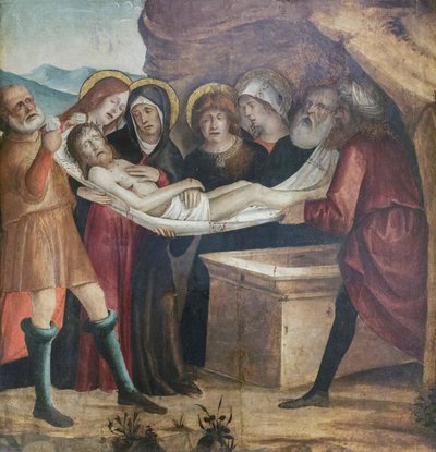 Deposition of Christ in the Tomb by Baldassare di Matteo Carrari