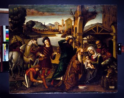 The Adoration of the Magi by Baldassare di Matteo Carrari