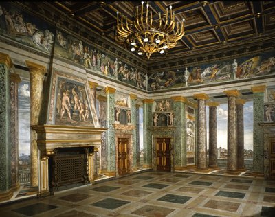 Hall of Perspectives by Baldassarre Peruzzi