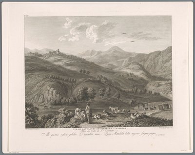 View of Cantalupo Bardella in Mandela by Balthasar Anton Dunker