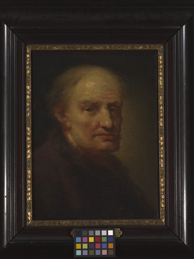Head Of An Old Man by Balthasar Denner