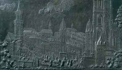 The Coronation Procession of Emperor Francis I Stephen of Lorraine in Frankfurt am Main, October 10, 1745 by Balthasar Ferdinand Moll