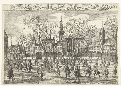 The Court of Zeeland in Middelburg, 1644 by Balthasar Florisz. van Berckenrode