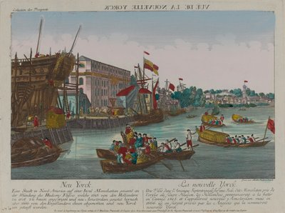 View of New York, circa 1776 by Balthasar Friedrich Leizelt