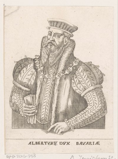 Portrait of Albrecht V, Duke of Bavaria by Balthasar Jenichen