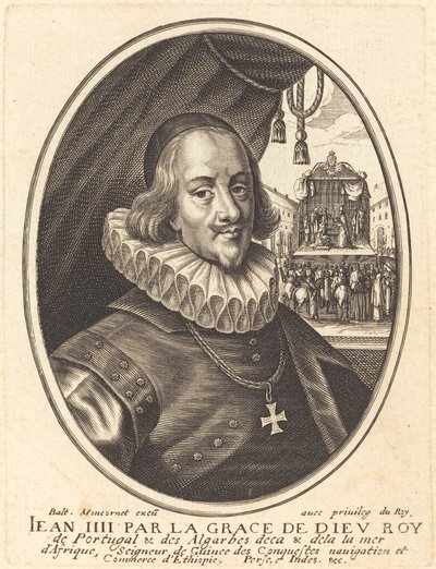 Jean IV, Duke of Braganza by Balthasar Moncornet