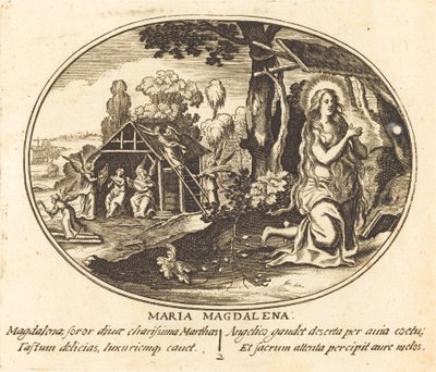The Penitence of Mary Magdalen by Balthasar Moncornet