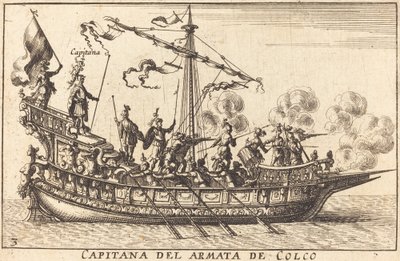 Captain of the Colco Fleet by Balthasar Moncornet after Remigio Cantagallina