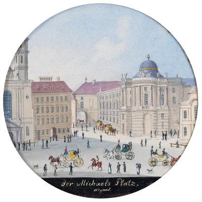 The Saint Michael Square in Vienna by Balthasar Wigand