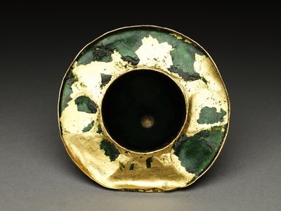 Lidded Bowl, Saucer and Spoon with Astrological Decoration by Baqir