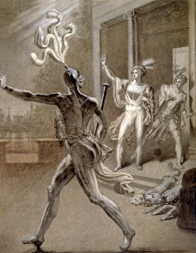 Don Juan and the Ghost of His Father by Barathier Barathier